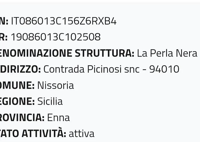 La Perla Nera B&B